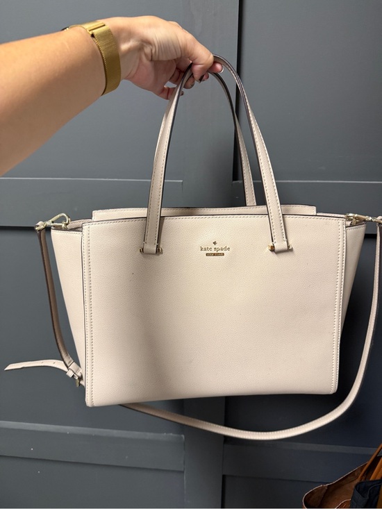 kate spade Handbags - kate spade Pale Pink Leather Tote with Detachable Strap